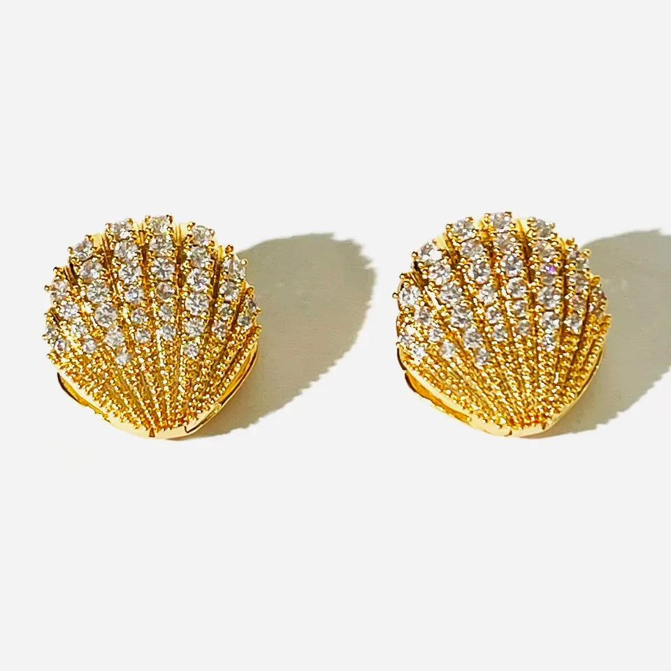 Concha Cristal Earring