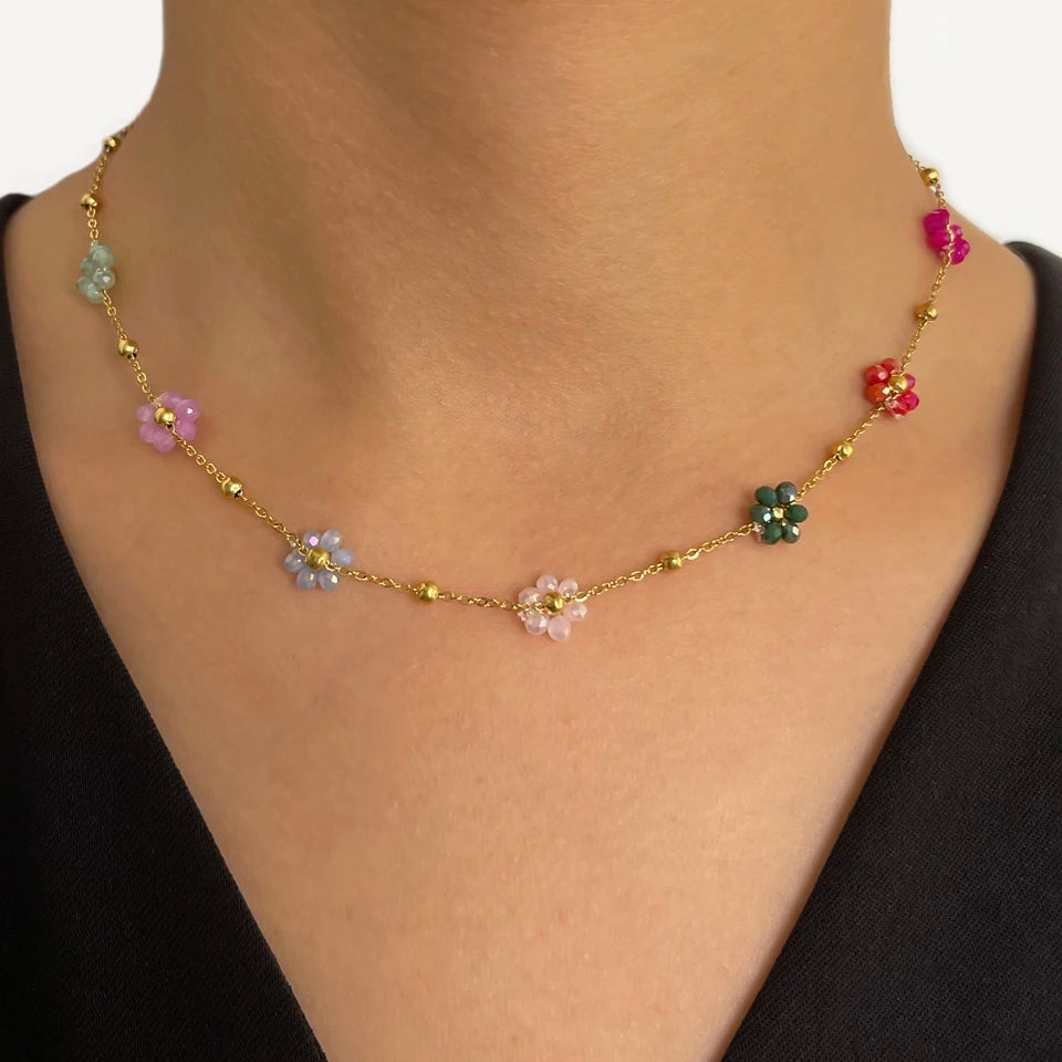 Margarita Flower Neckalce