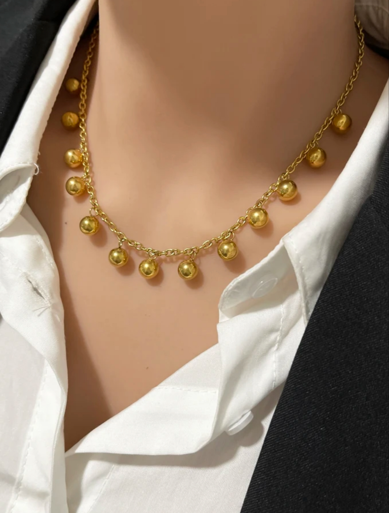 Box Ball Necklace