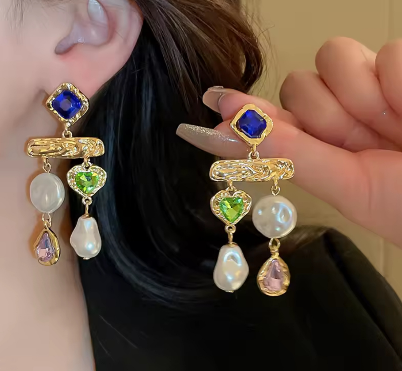 Chandelier Pearl Earring