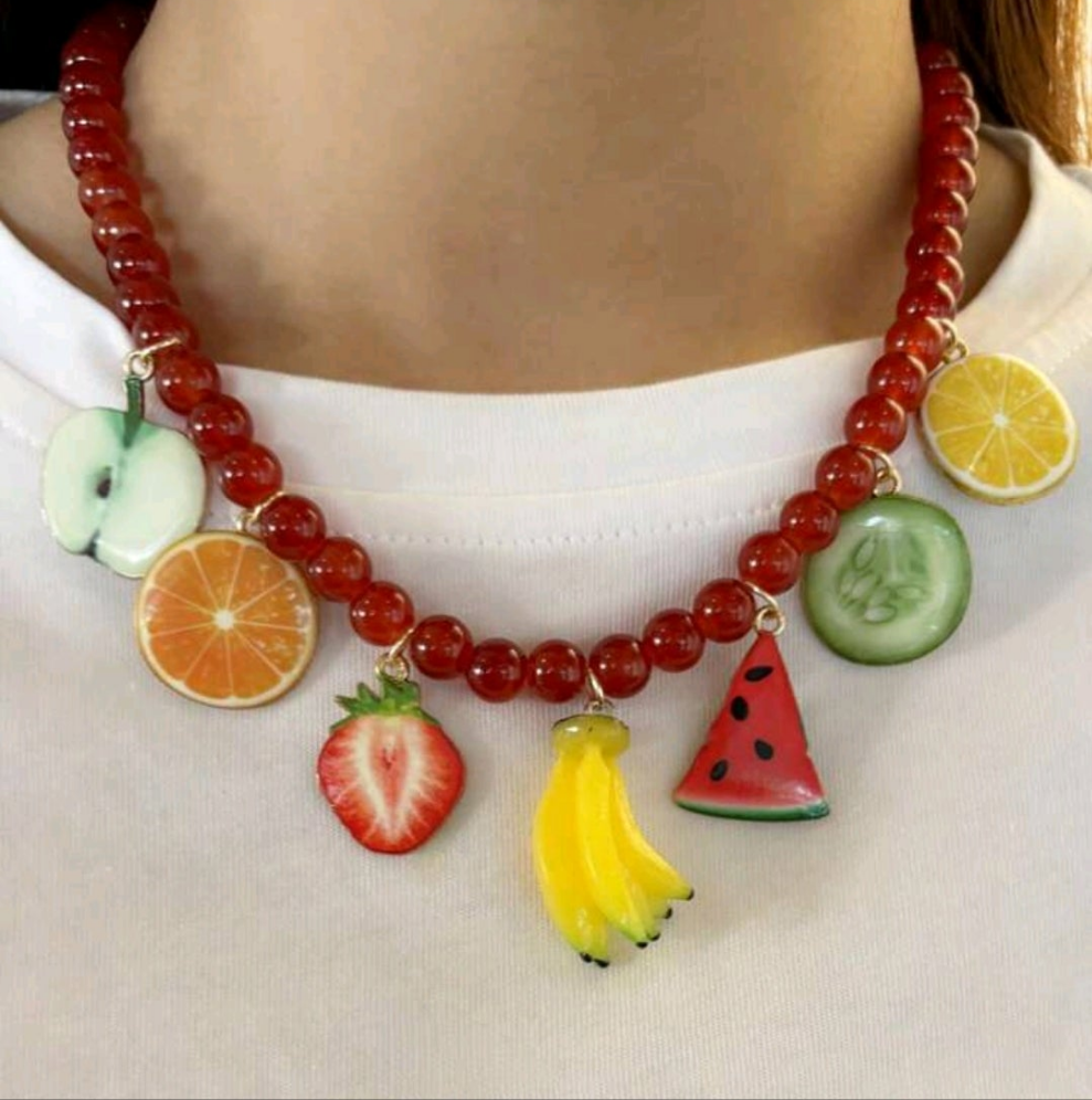 Fruit Banana Necklace