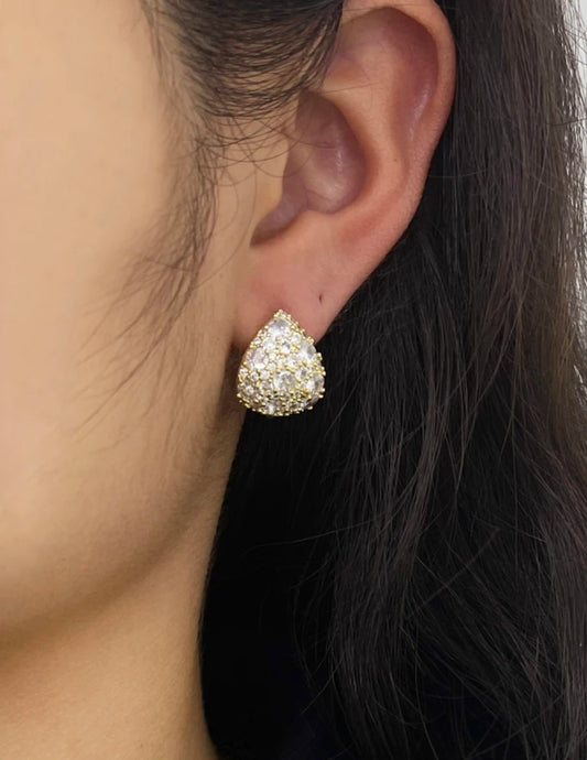 Cristal Triangule Earring