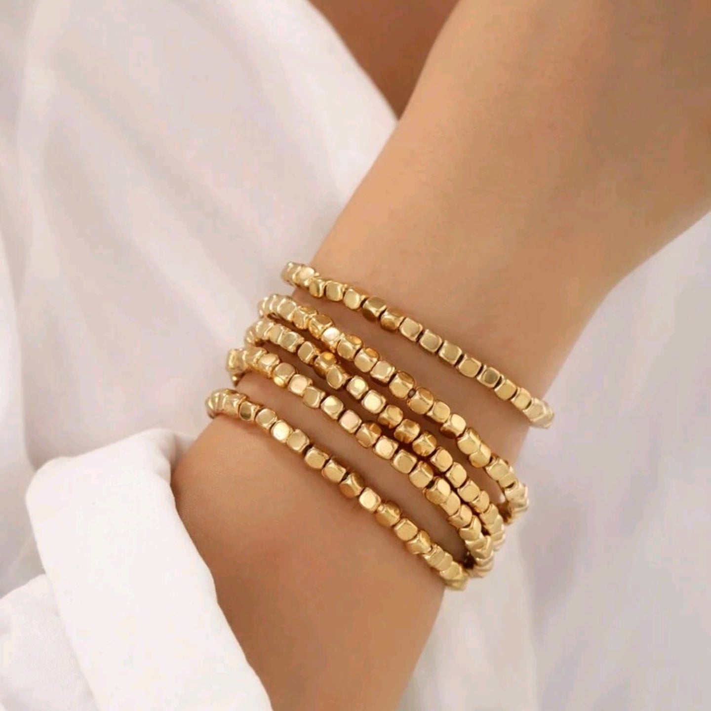 Square Plastic Bracelet