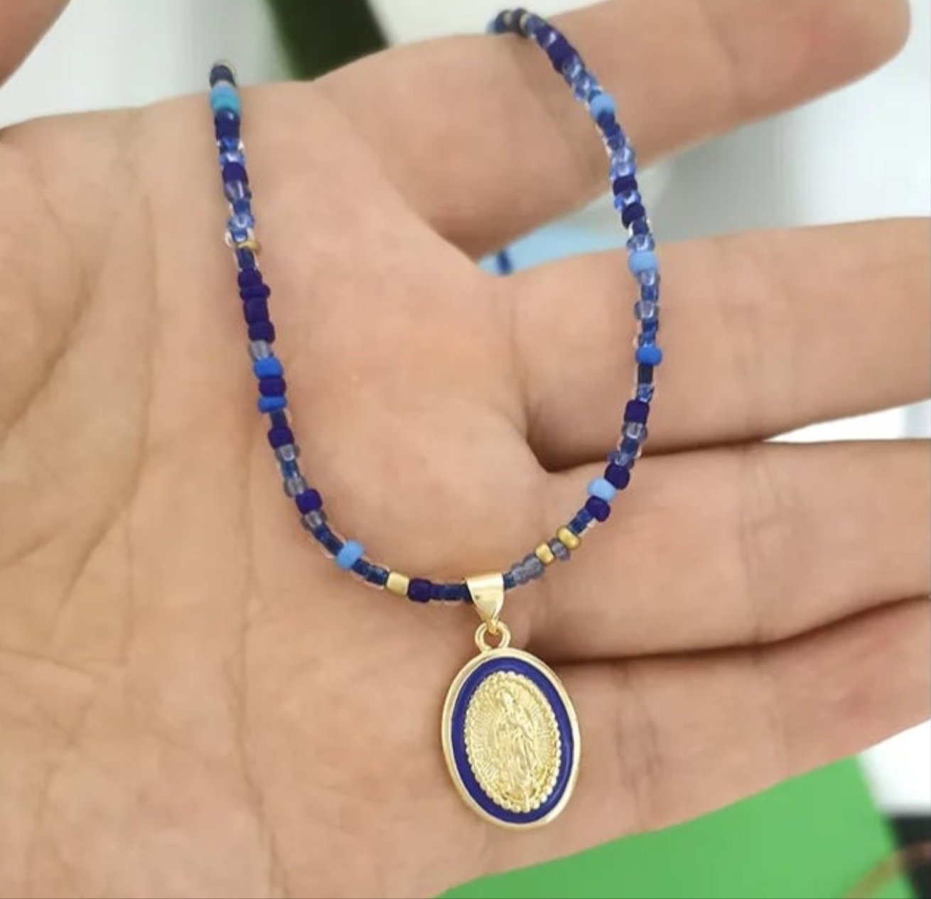 Virgen Maria Necklace