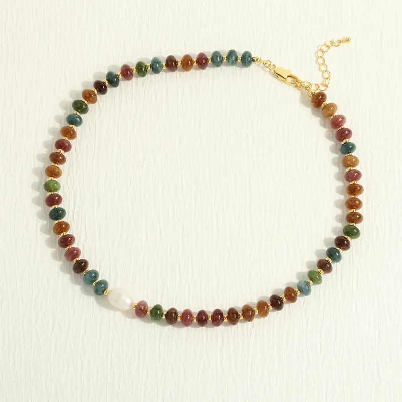 Pearl Stone Necklace