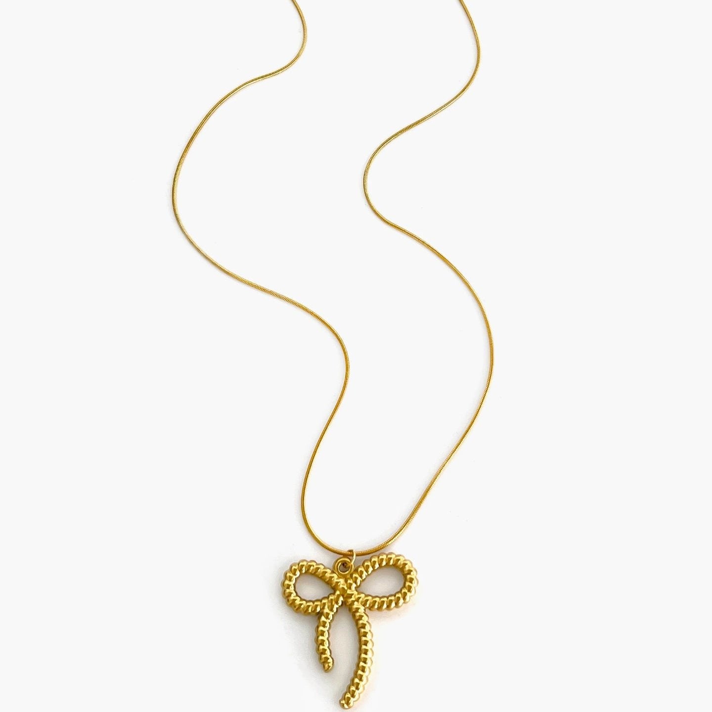 Bow Tie Necklace