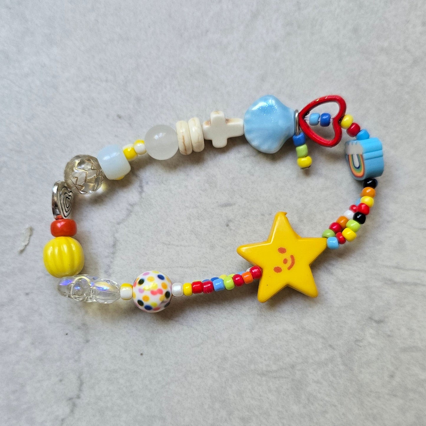 Glass Star Bracelet