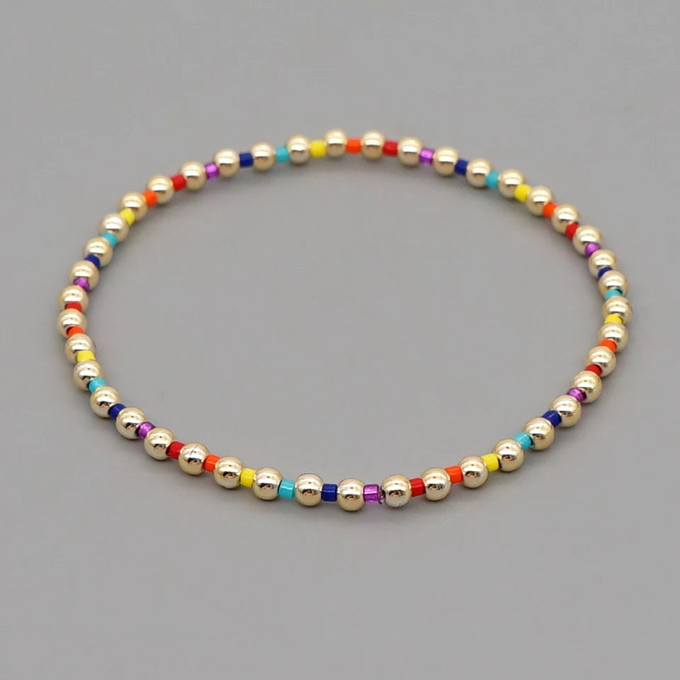 Rainbow Gold Bracelet