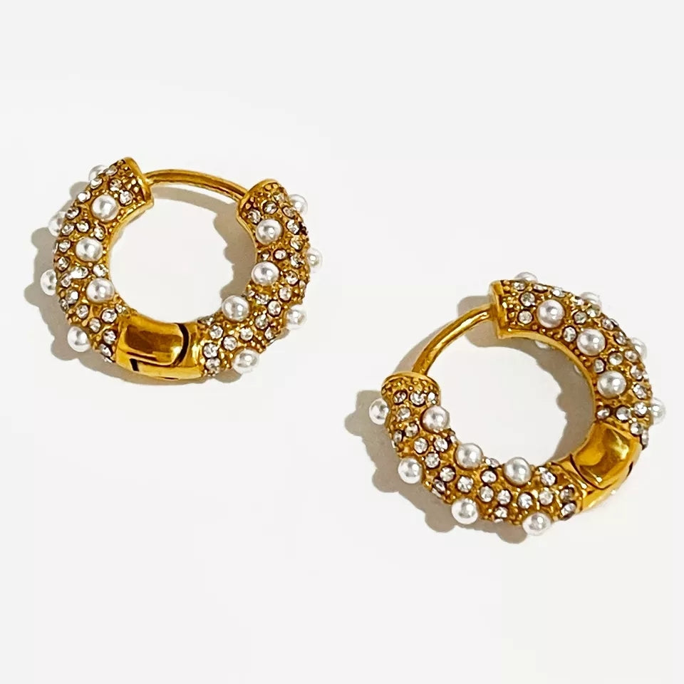 Perlcrisp Hoop Earring