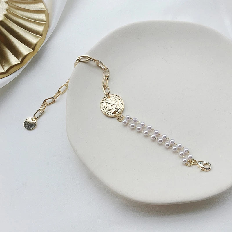 Double Pearl Bracelet