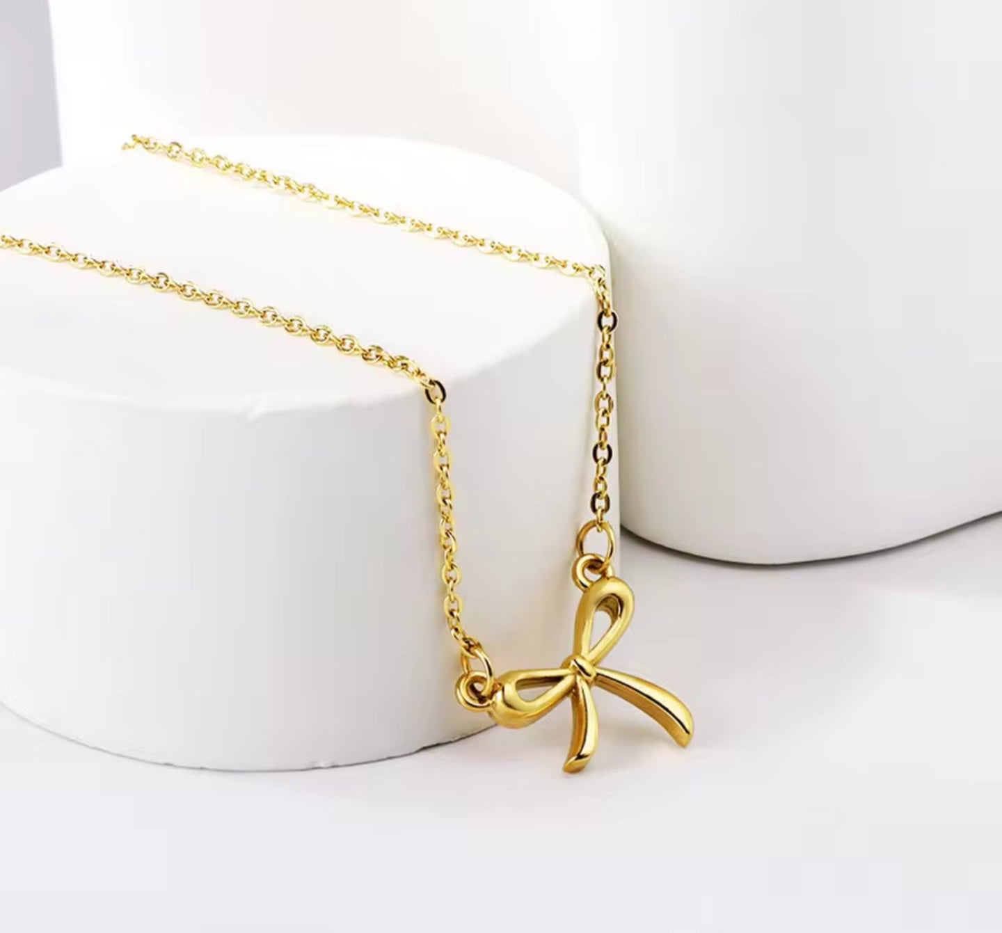 Bow Bow Necklace