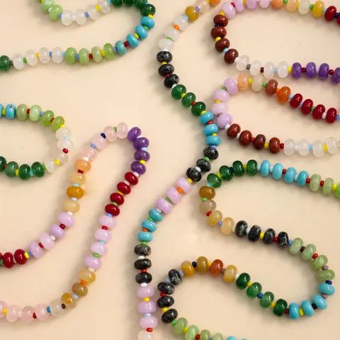Bloque Caramelo Necklace