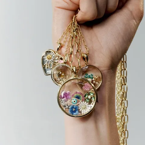 Relicario Charms Necklace