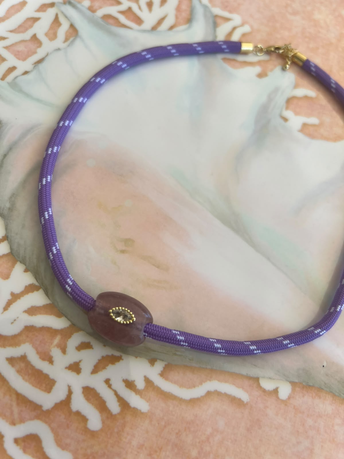 Cordon Stone Necklace