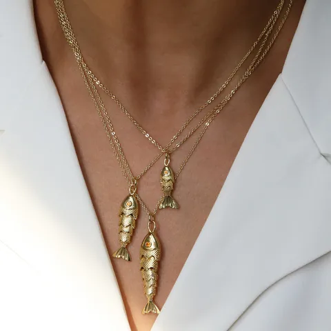 Pez tropical Necklace