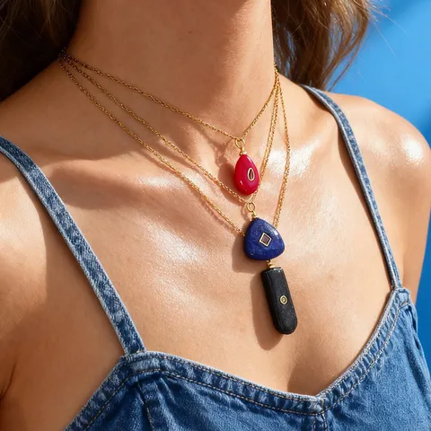 Stone Simple Necklace