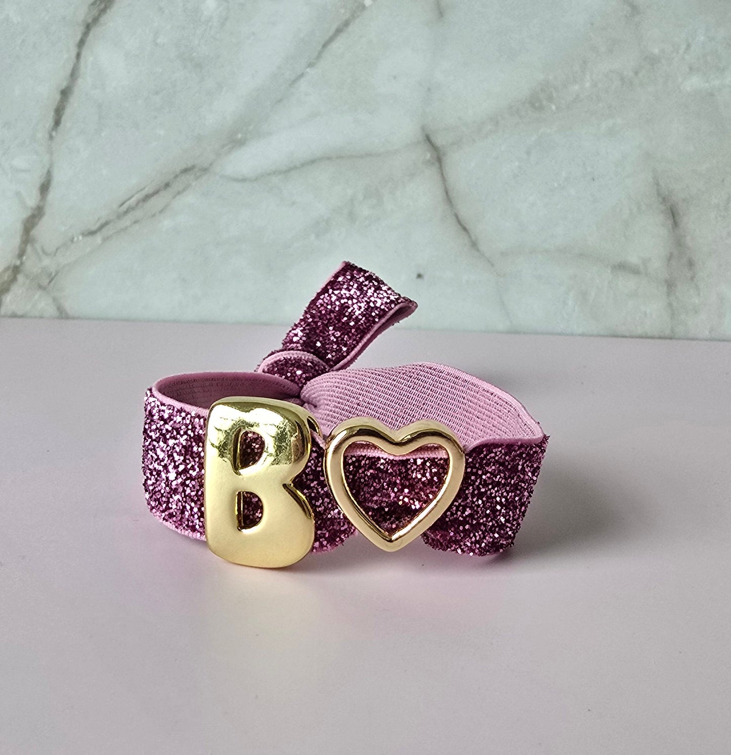 Elastic Letter Bracelet