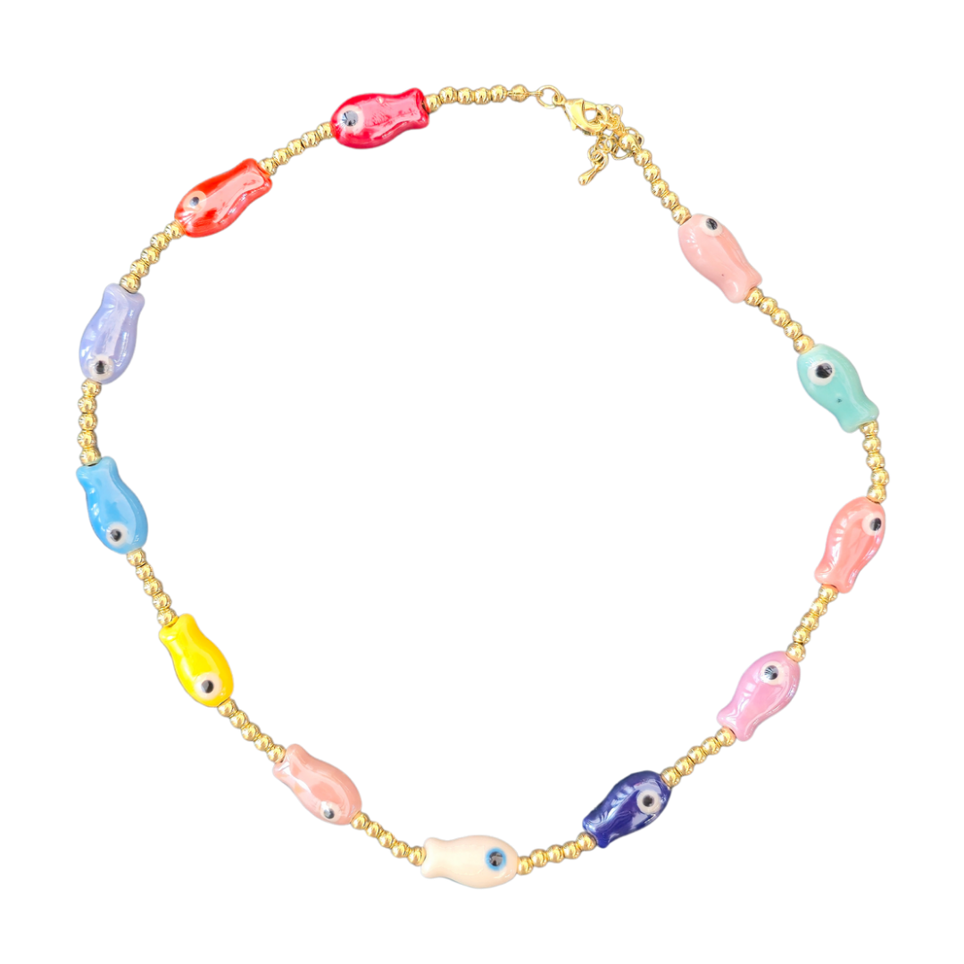 Fish Coolorfull Necklace