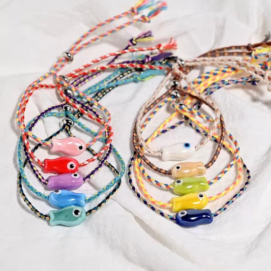 Fish Cord Bracelet