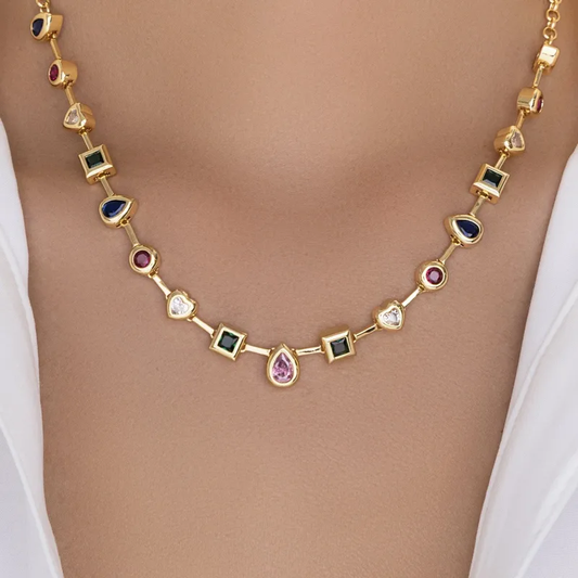 Cristal Geometrico Necklace