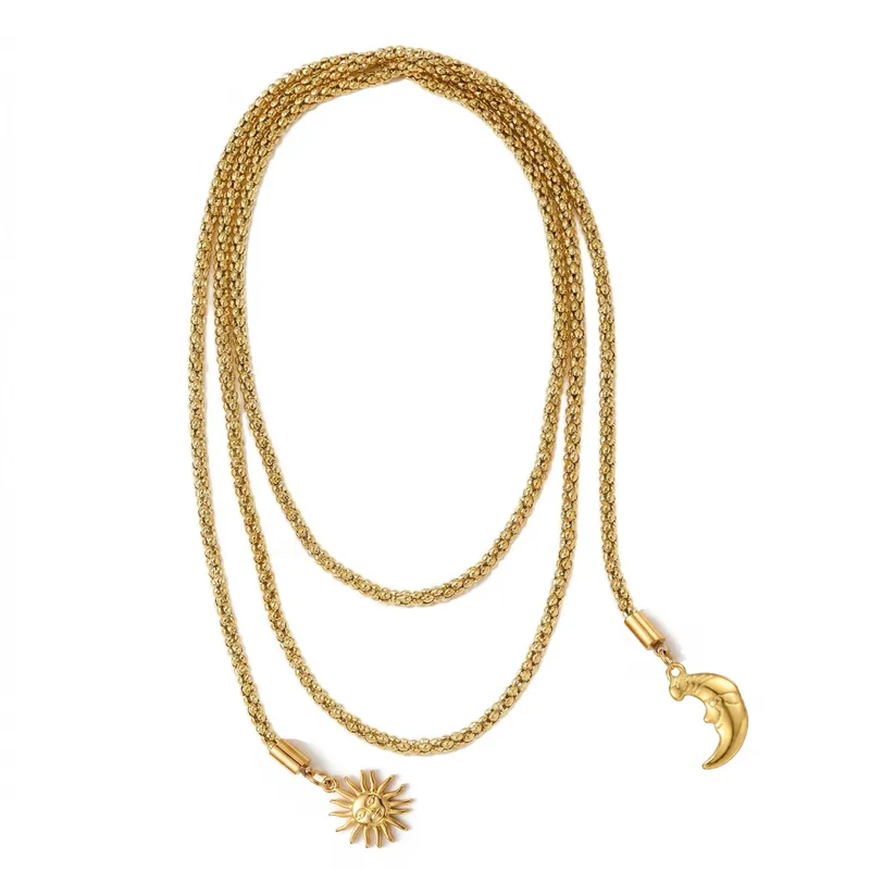 Moon Sun Necklace