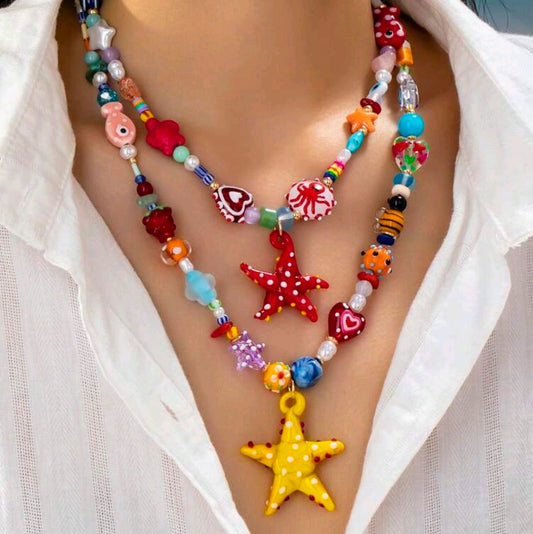 Cristal Star Necklace