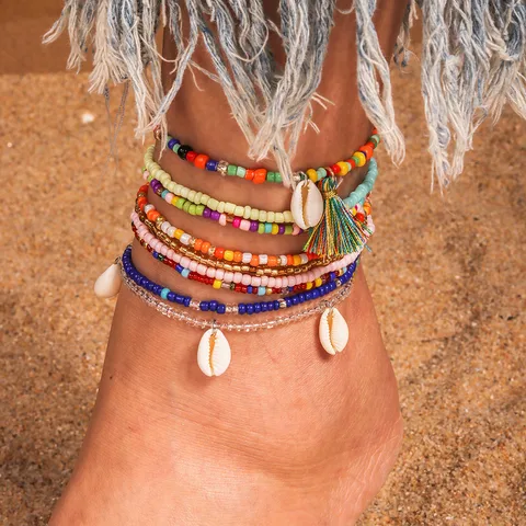 Tobilleras colores