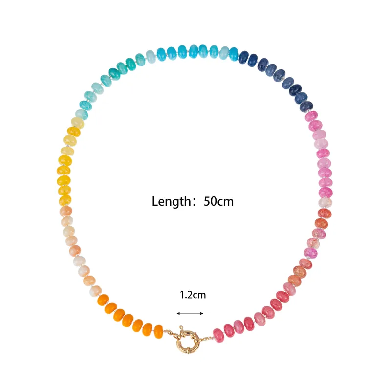 Retro Donut Necklace