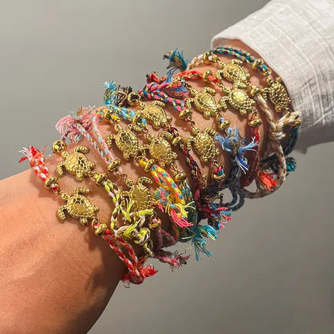 Turtle Cord Bracelet