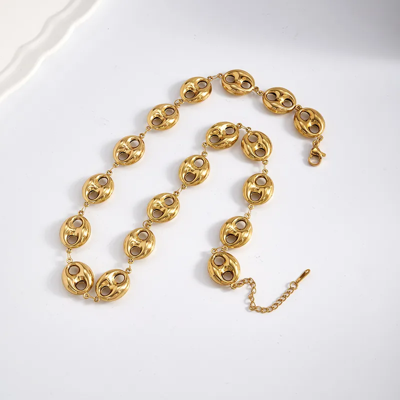 Cadena Clavicula Beach Necklace