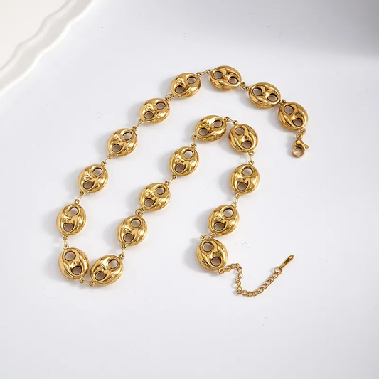 Cadena Clavicula Beach Necklace