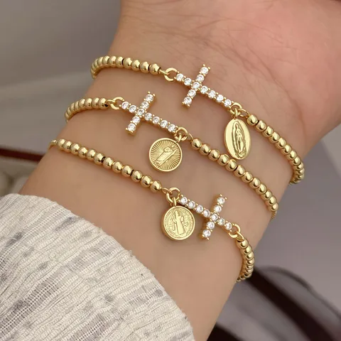Religiosa Cross Bracelet