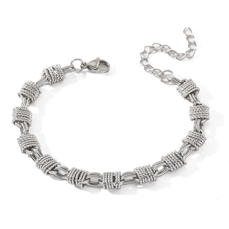 Silver Gold Simple Bracelet