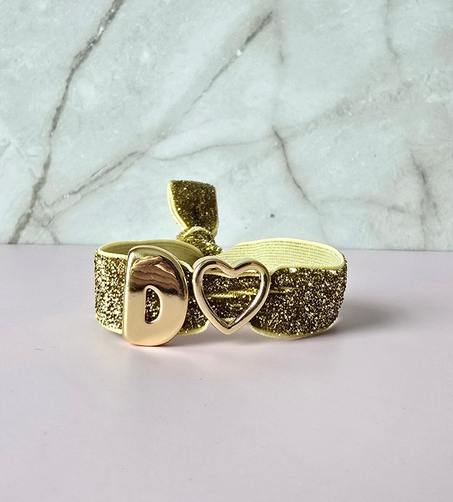 Elastic Letter Bracelet