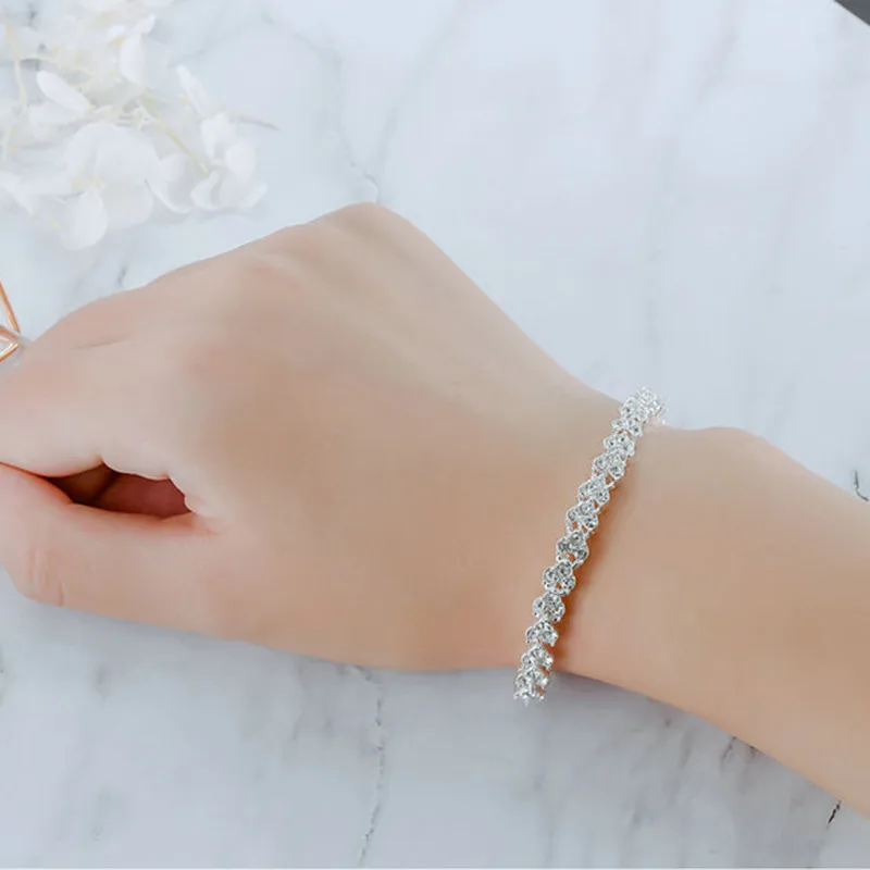 Corazon Cristal Bracelet