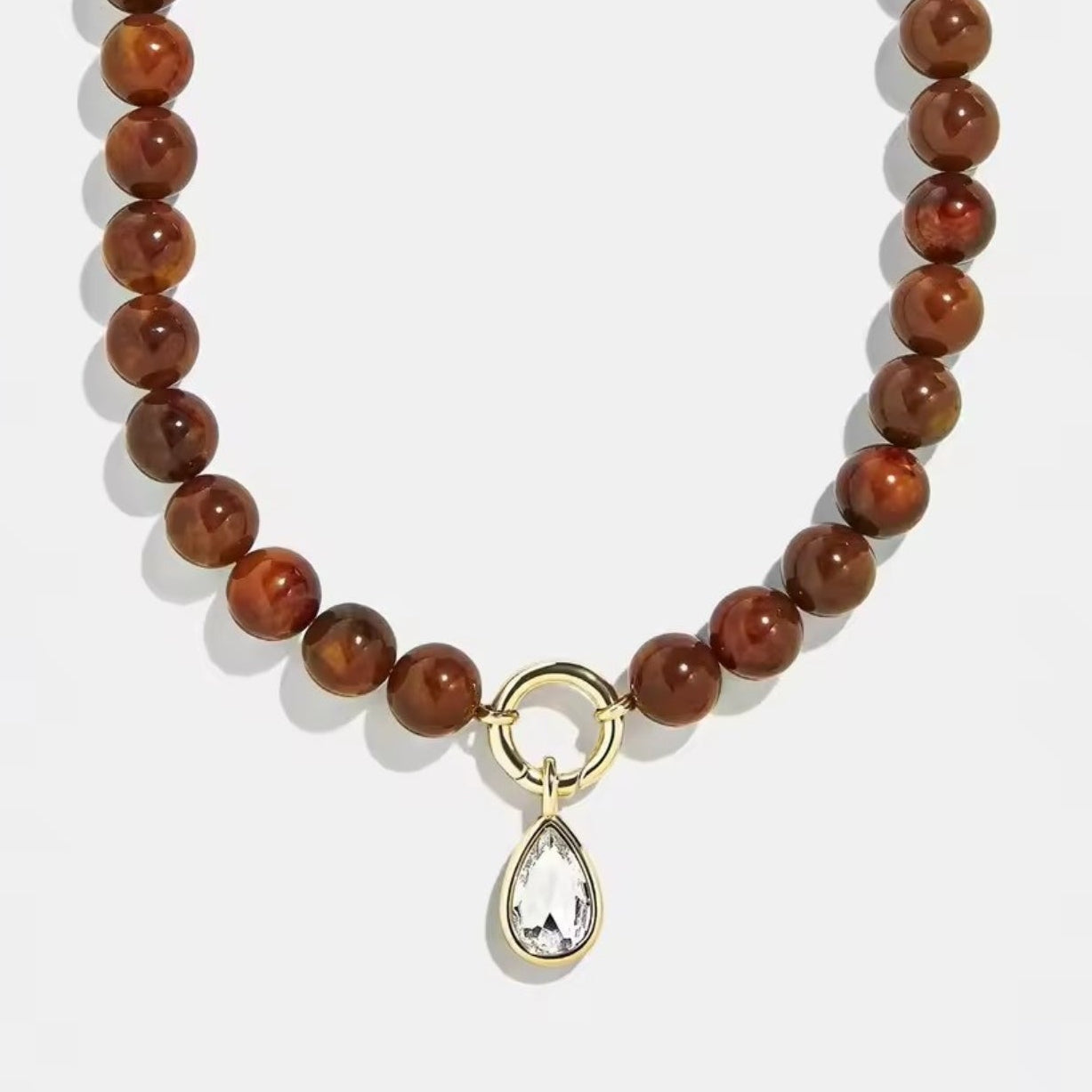 Stone Cirzo Necklace