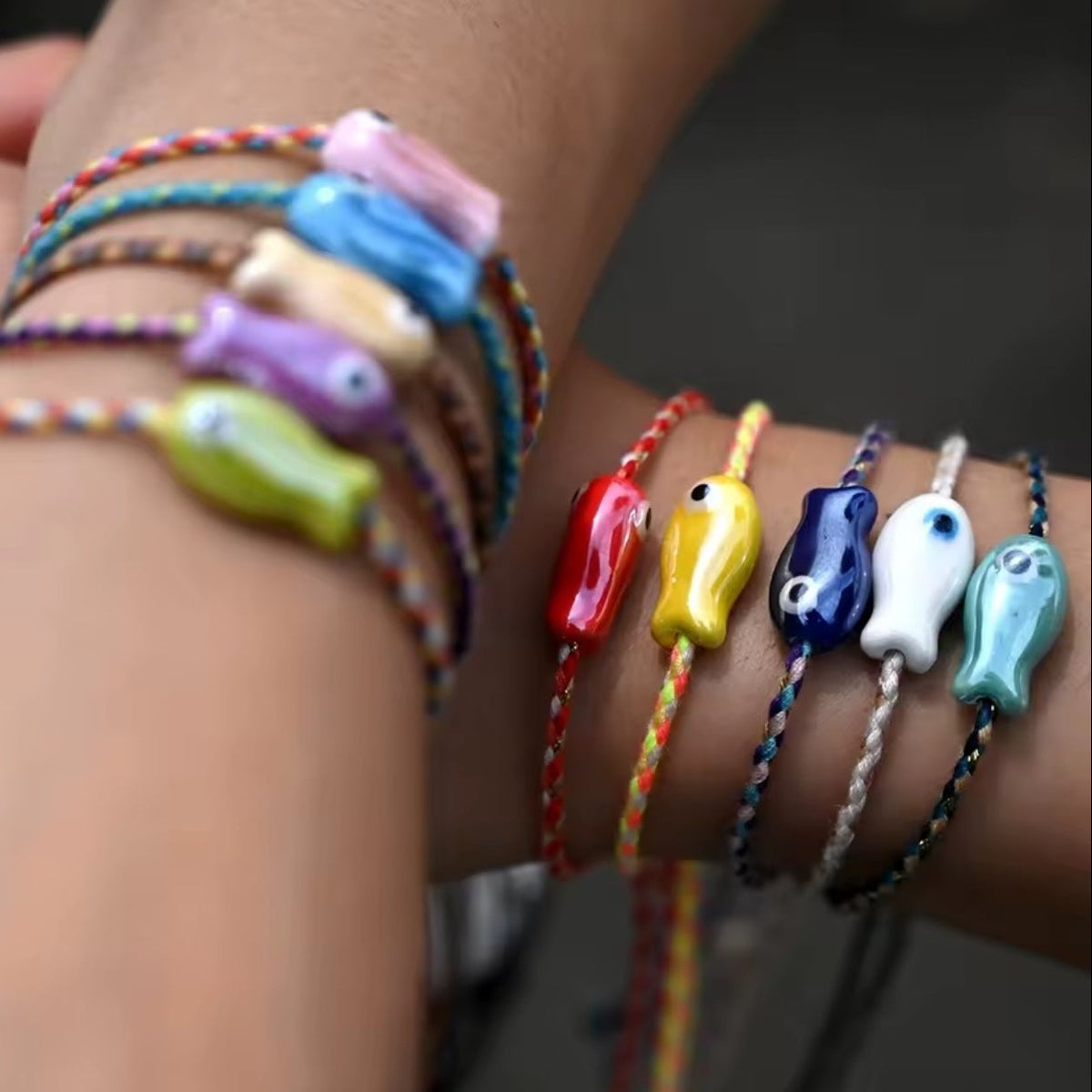 Fish Cord Bracelet