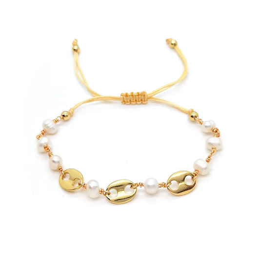 Star Pearl Cotton Bracelet