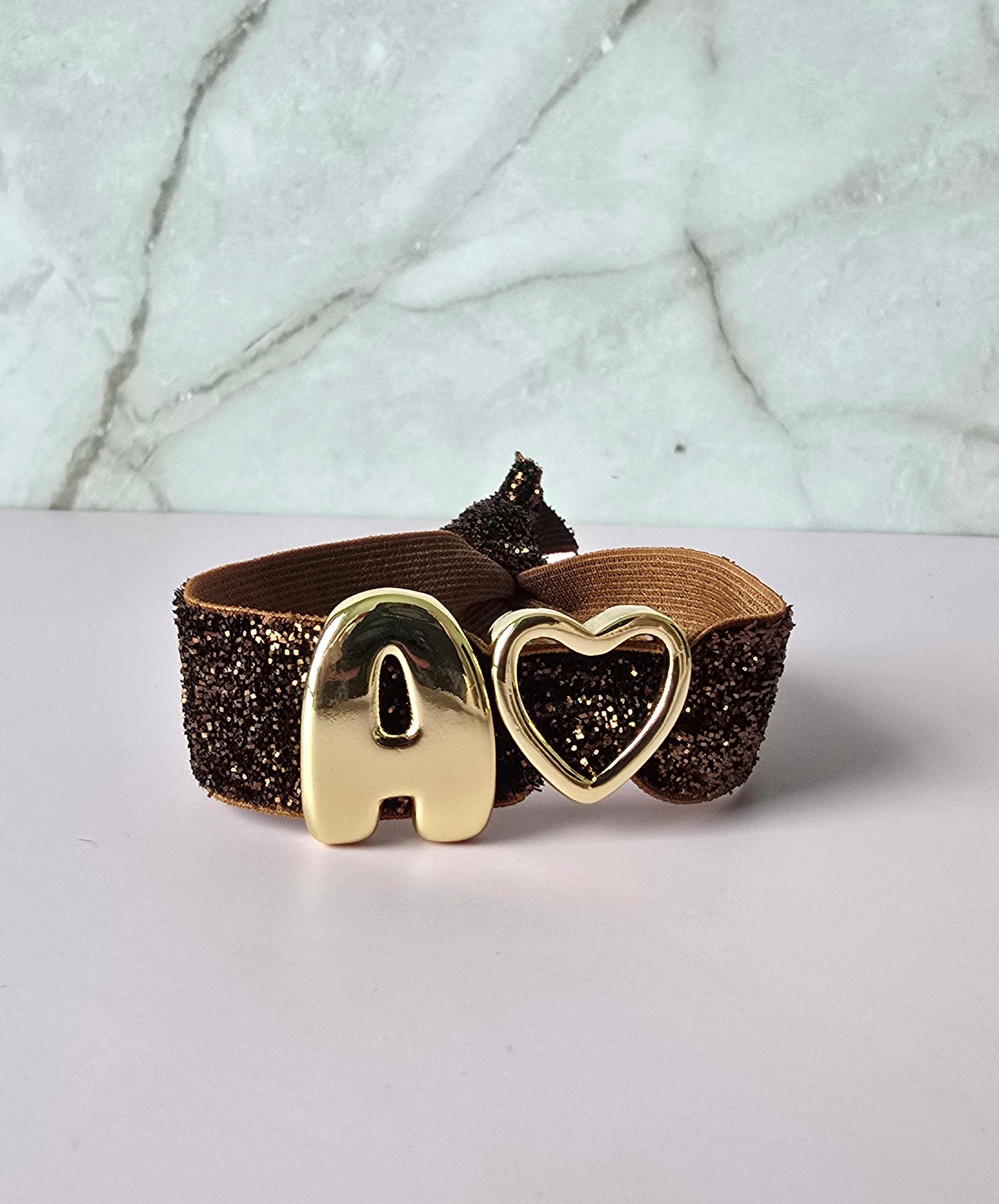 Elastic Letter Bracelet