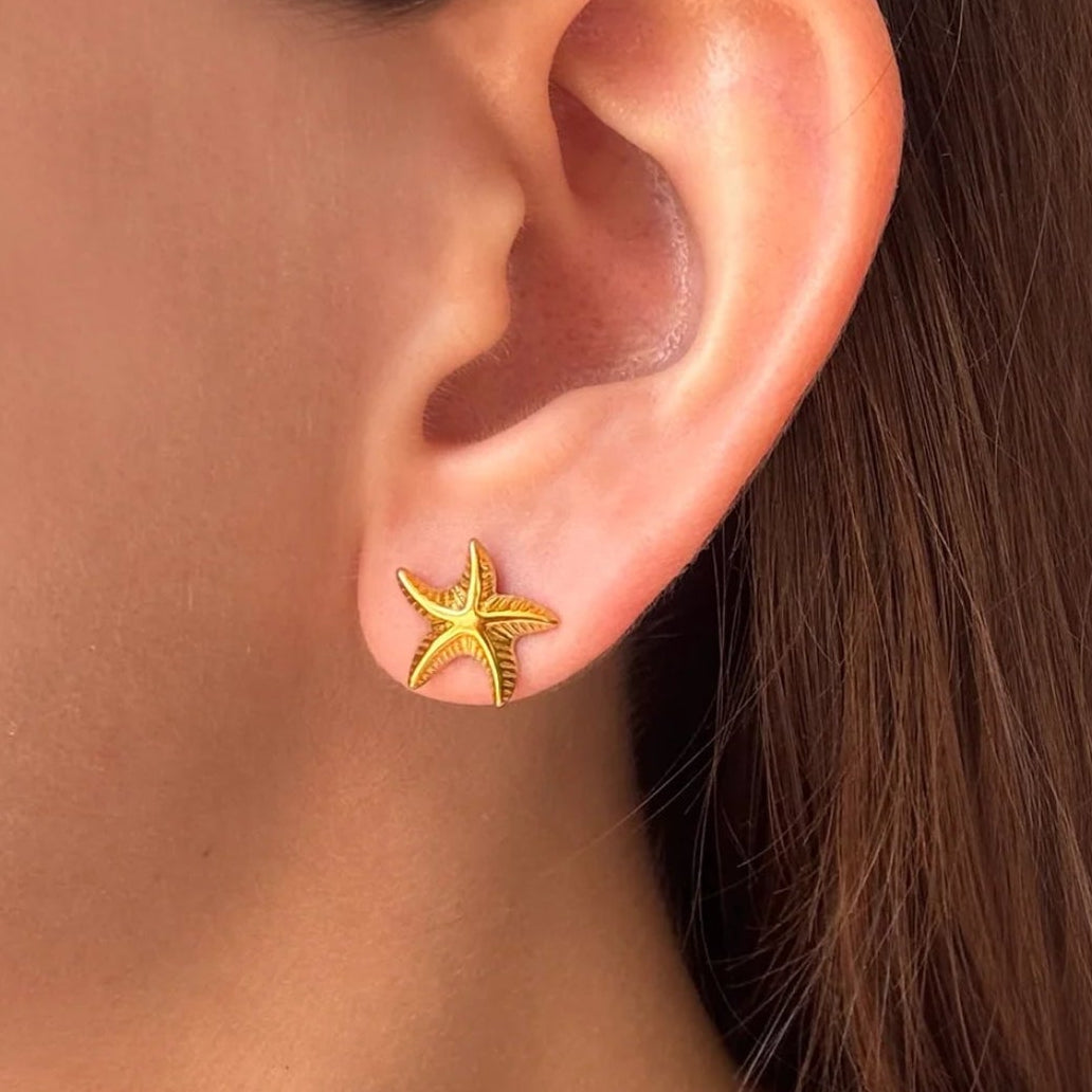 Beach Stud Earring