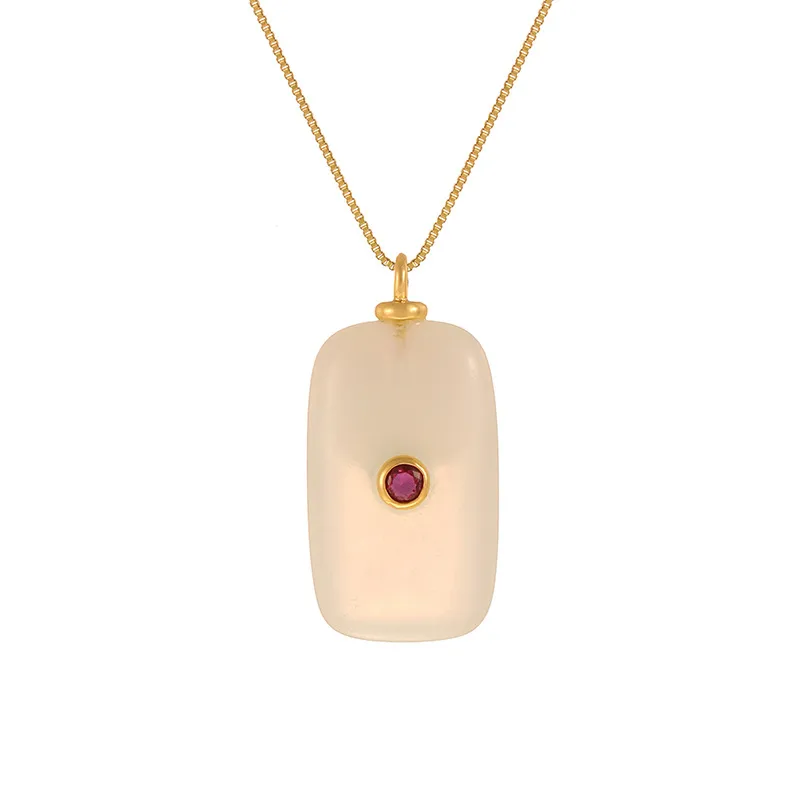 Stone Simple Necklace