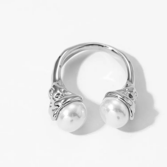Opean Pearl Ring
