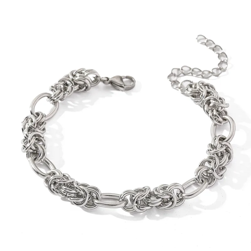 Silver Gold Simple Bracelet
