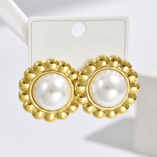 Flor Pearl Earring