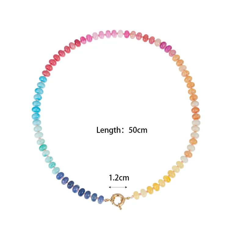 Retro Donut Necklace
