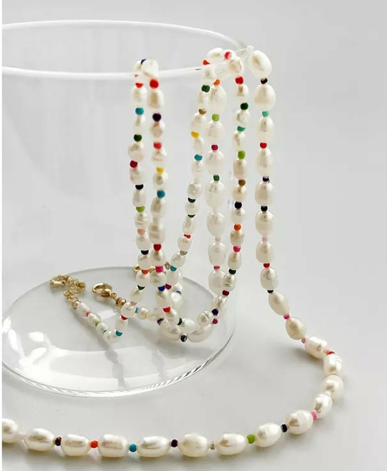 Colorfull Pearl Necklace