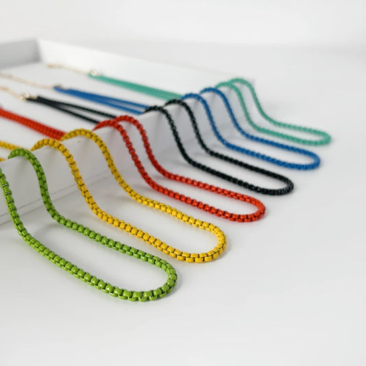 Eslabon Rainbow Necklace