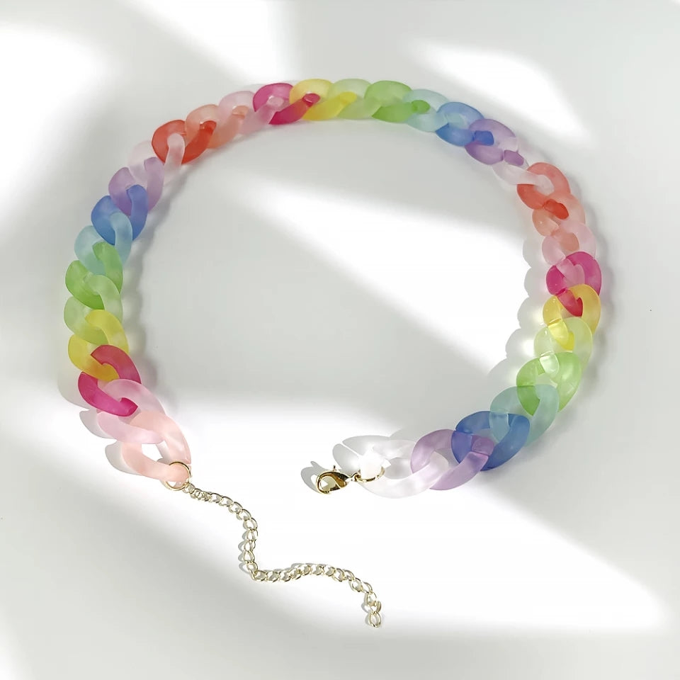 Rainbow Gruesa Necklace
